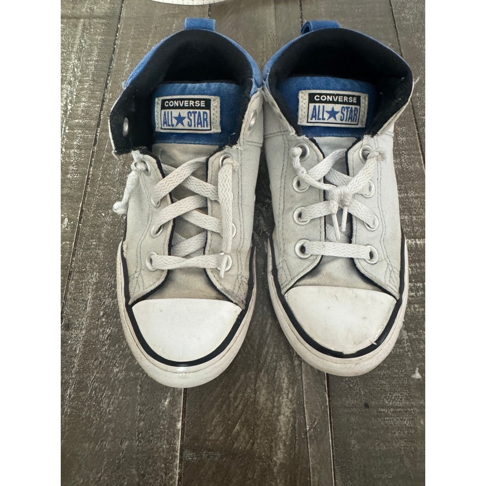 CONVERSE Chuck Taylor‎ All-Stars Axel Sneakers Gray Blue Youth Size 3